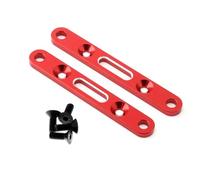 YONMFRDS Rc Parts For Arrma For Mojave 1/8 Aluminum Alloy Front Rear Arm Code ARA320589 ARA320590 RC Car Upgraded Accessories(Red)