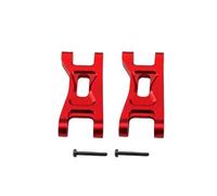 YONMFRDS Rc Parts For WLtoys 244016 For Losi Micro B Micro T 1/24 Aluminum Front Suspension Arms RC Car Upgrades Replacements Accessories(Red)