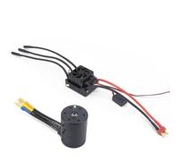 YONMFRDS Rc Speed Controller For 1/10 ZTW Beast SL 50A/60A ESC G2 Waterproof 2-3S With 6V/3A BEC 32-Bit Brushless Speed Controller RC Car RTR Truck For Buggy(60A ESC 3650 3450KV)