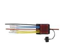 YONMFRDS Rc Speed Controller For 1/8 WP 880 80A Dual Brushed 2-4S LiPo Waterproof ESC Speed Controller RC Car Upgrade Accessories