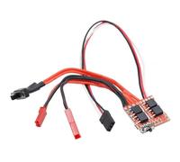 YONMFRDS RC Speed Controllers For 10A Bidirectional Brushed ESC With Brake No Brake Switchable RC Model Cars Repair Upgrade Accessories Replacement
