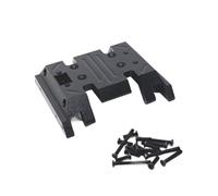 YONMFRDS Rc Toys Parts For MN 128 86 For G500 1/12 RC Car Parts Metal Upgrade Medium Wave Box Bottom Plate Remote Control Accessories(Black)