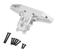 YONMFRDS Rc Toys Parts For SCY 16101 16102 16103 16201 For JJRC For C8805 Q130A 1/16 Metal Rear GearBox Housing Gear Box Differential Case RC Parts(Silver)