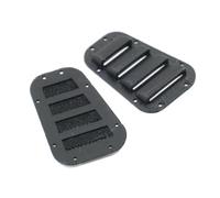 YONMFRDS Rc Toys Parts For Trx-4 For Trx4 1/10 2pcs Plastic Hood Vent Louvre Intake Grille Cover Rc Crawler Car Body Accessories