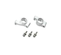 YONMFRDS Rc Toys Parts For WLtoys 1/24 244016 For LOSI Micro-B RC Car Metal Rear Wheel Cup Upgrade OP Accessories Replacement Parts(Silver)