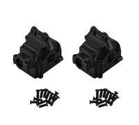YONMFRDS Rc Toys Parts For Wltoys 144001 144002 144010 124016 124019 2pcs Metal Gear Box Shell Differential Housing GearBox Upgrades Parts(Black)