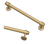 YONMLEDO Brass Vintage Drawer Handles 6.3 Inch Champagne Bronze Kitchen Cabinet Pulls - 10 Pack Hardware for Cupboard Doors and Drawers