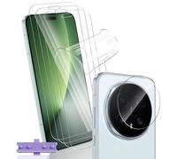 Yonntmmi Film for Honor Magic 8 Pro Screen Protector 4+1 Piece, Flexible TPU Film with Camera Protection Tempered Glass Bubble-Free Soft, Anti-Scratch, HD TPU for Honor Magic 8 Pro