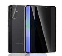 Yonntmmi Privacy Screen Protector for Galaxy A36 Anti-Spy Tempered Glass 2 Pieces & Camera Protection Accessories 1 Pieces, 9H Screen Protector for Galaxy A36