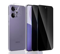 Yonntmmi Privacy Screen Protector for OPPO Reno 14 Pro Anti-Spy Tempered Glass 2 Pieces & Camera Protection Accessories 1 Pieces, 9H Screen Protector for OPPO Reno 14 Pro