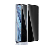 Yonntmmi Screen Protector for OPPO Find X2 Neo Anti-Spy, 9H Tempered Glass, 2 Pieces, Bubble Free, Protective Screen, Anti-Scratch Tempered Glass for OPPO Find X2 Neo
