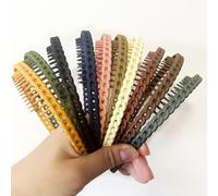 YONOY 10 PCS Braided Thin Headbands for Women, Colorful Fashion Effortless Plastic Headbands with Teeth No Slip Comb Headbands Hair Bands for Women Men Teen Girls