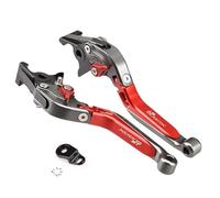 YONPJER Brake Levers Foldable Extending Brake Clutch Lever with Parking Lock Brake Levers Handle Levers for KYMCO Xciting ST250(A)