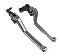 YONPJER Brake Levers Motorcycle CNC Adjustable Brake Clutch Lever Motorcycle Brake Lever for Kawasaki for NINJA500 Z500(Titanium 177MM)