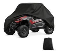 YONQIFON UTV Cover 2 Seater 420D Waterproof Outdoor Compatible with Yamaha Wolverine Rhino 660 700 Polaris Ranger 500 570 800 Hisun Can-Am Defender Honda Pioneer Kawasaki Suzuki Side by Side Covers
