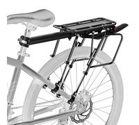 YONTUO Bike Rear Rack with 4 High-Strength Support Legs, 310 LB Capacity Solid Bearings - Quick Release, w/Fender & Large Reflective, Universal Adjustable for Mountain/Road Bikes