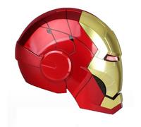 YONTYEQ Iron Hero MK 5 Matte Gold Helmet for Man - 1:1 Wearable Collectible with Voice, Touch & Remote Control, LED Eyes & Realistic Sound Effects - Cosplay & Display Prop Gift for Adults and Teens