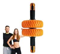 Yonuaret Abdominal Muscle Roller Training Wheel | 15 cm ABS Abdominal Roller Core Strength Training, Core Muscle Exercises Portable for Beginners On the Go Office Home