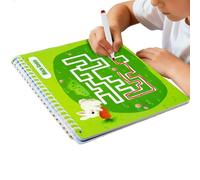 Yonuaret Activity Book | Portable Two-Sided Educational Games, Children's Aeroplane Activities Track Book, for Christmas Stocking Fillings Birthday Christmas Girls Preschool Home