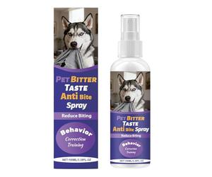 Yonuaret Anti-Chew Spray for Dogs, Effective 100 ml Liquid, Spray for Training Pets, for Routine Indoor Behaviour, Lifestyle, Care Hygiene and the