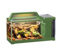 Yonuaret Betta Aquarium Aquariums with LED Lighting and Filter System, Intelligent Filter System with Temperature Monitoring for Betta Fish , Living Room Decor