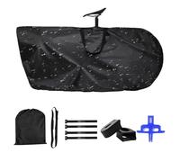 Yonuaret Bike Transport Bag | Waterproof Wheel Protective Cover,Portable Cycling Bike Travel Bag for Car Camping Mountain Riding Airplane Transport