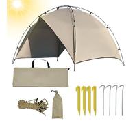 Yonuaret Camping Tent,Portable Travel Large Camping Tent - Foldable Instant Canopy Portable Shade for Family Adult Hiking Backpacking Travel Picnic Festival Backyard Patio Porch Deck