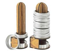 Yonuaret Canning Lid Holder, Wood Can Lid and Ring Storage | Can Ring Organizer for Pantry Organization Home Canners Jam Making Coffee Shop Pickling Vegetables Homeowners Cooking Enthusiasts