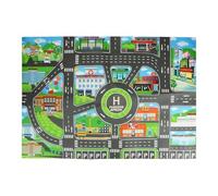 Yonuaret Car Mats For Kids, Car Road Mat For Children Toy, Kids Car Rug Mat Car Rug,Car Town Mat, Nursery Bedroom Carpet Mat Parent-child Interaction Game Map Rug For Bedroom Playroom,83x57cm
