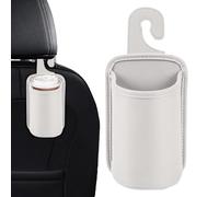 Yonuaret Cup Holder for Truck,Back Seat Storage Car Water Bottle Holder | Backseat Organizer Drink Rack Leather, Vehicle Accessories for Automotive Truck Travel Road Trip Must Haves
