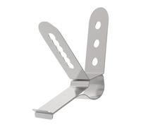 Yonuaret Grill Probe Clip,3-Hole Meat Grill Temp Probe Clips - Stainless Steel Clamps for BBQ Smoker Fryer Barbecue Camping Outdoor Home