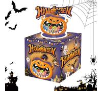 Yonuaret Money Box Pull Box, Halloween Paper Cardboard Box, Money Box, Funny Pumpkin Decoration for Women, Children, Home, Party, Halloween, Party, Events