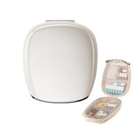 Yonuaret Pill Box, Pill Dispenser Travel Organizer 7 Days, Portable Jewelry Container Supplement Storage Case for Coin Camping Workplace Home Business Trip Senior Outdoor Gym