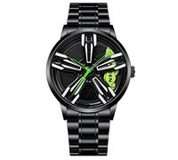 YONY 2022 For Men Top Brand Luxury Trend Cool Sports Car Men Watch Stainless Steel Fashion men Quartz Watches-green