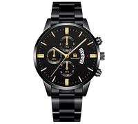 YONY 2022 Luxury Classic Dress Business Mens Watches Quartz Wristwatch Stainless Steel Male Clock Casual Watch Men-B