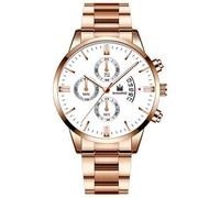 YONY 2022 Luxury Classic Dress Business Mens Watches Quartz Wristwatch Stainless Steel Male Clock Casual Watch Men-I
