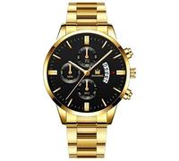 YONY 2022 Luxury Classic Dress Business Mens Watches Quartz Wristwatch Stainless Steel Male Clock Casual Watch Men-E