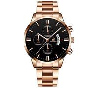 YONY 2022 Luxury Classic Dress Business Mens Watches Quartz Wristwatch Stainless Steel Male Clock Casual Watch Men-G