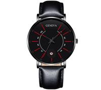 YONY Men Fashion Watches Luxury Ultra-thin Stainless Steel Mesh Belt Quartz Watch Men Business Clock-As Shown 4