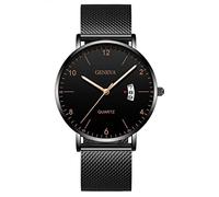 YONY Men Watches 2022 Luxury Men Stainless Steel Mesh Calendar Watch Men Quartz Watch Men Wrist Watch-1