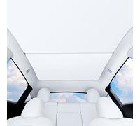 YONZEE Roof Sunshade for Tesla Model Y, Roof Skylight Glass Sun Shade Won't Sag Foldable Sun Protection Heat Insulation Cover Sun Blocking Roof Shade for Model Y Accessories 2019-2023