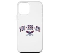 Yoo Ess Ay Funny Fan Chant Retro American Wavy Flag Patriot Case for iPhone 12 mini