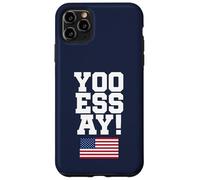 YOO ESS AY Funny Phonetic Chant Fan Song USA Patriotic Flag Case for iPhone 11 Pro Max
