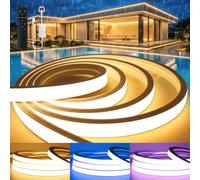 YOODI 10M/32.8FT Neon LED Strip Light Warm, Blue and Purple Light 5%-100%