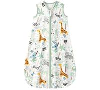Yoofoss Baby Sleep Sack 0-6 Months 0.5 TOG Baby Wearable Blanket, 100% Organic Cotton Infant Toddler Sleeping Sack 2-Way Zipper Lightweight Sleep Sack, Giraffe