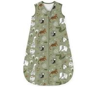Yoofoss Baby Sleeping Bag 0.5 Tog 0-6 Months - 100% Organic Cotton Summer Lightweight Sleep Sack Soft Sleep Bag for Newbron Infant Unseix Wearable Blanket