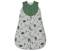 Yoofoss Baby Sleeping Bag 12-18 Months 100% Cotton TOG3.5 Winter Toddler Sleep Sack Wearable Blanket for Infant Toddler Forest Fox
