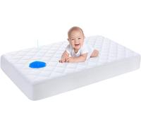 Yoofoss Waterproof Baby Mattress Protector 70 x 140 cm Adjustable Fitted Sheet