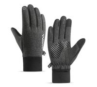 yoofun Kids Winter Warm Sports Gloves - Cold Weather Water-Resistant Children Mittens Age 4-12 Years Boys Girls (Green, M)