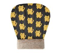 Yoogain A Cute Cartoon Yellow Pixel Cat Cat Cave Bed Sleeping Bag Perfect Shelter Kittens' Snuggle Sack Winter Soft Self Heating